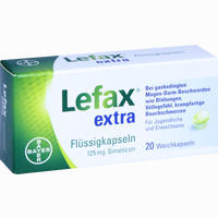 Lefax Extra Flüssig Kapseln  20 Stück - ab 4,96 €