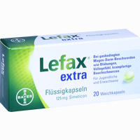 Lefax Extra Flüssig Kapseln  20 Stück - ab 5,69 €