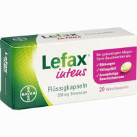 Lefax Intens Flüssigkapseln 250mg Simeticon  50 Stück - ab 6,30 €