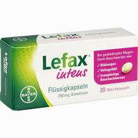 Lefax Intens Flüssigkapseln 250mg Simeticon  50 Stück - ab 5,80 €