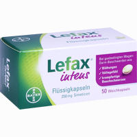 Lefax Intens Flüssigkapseln 250mg Simeticon  50 Stück - ab 5,81 €