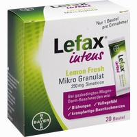 Lefax Intens Lemon Fresh Mikro Granulat 250mg Simeticon  20 Stück - ab 6,27 €