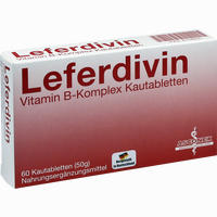 Leferdivin Vitamin B- Komplex Kautabletten  60 Stück