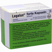 Legalon Forte Kapseln EMRA-MED Arzneimittel GmbH 60 Stück