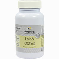 Leinöl 500mg 100 Stück - ab 4,15 €