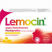Lemocin gegen Halsschm Flurbiprofen 8. 75mg Lutsch 24 Stück