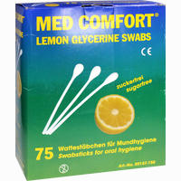 Lemon Swabs Mundpfl Staebc  25 Stück