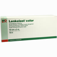 Lenkelast Color Grün 10cmx5m Lose Binde 10 Stück