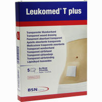 Leukomed Transp. Plus Sterile Pfl. 8x10 Cm  5 Stück - ab 8,86 €
