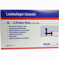 Leukotape Classic 3. 75cmx10m Schwarz Rolle 1 Stück - ab 12,46 €