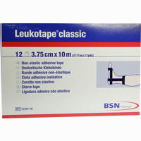 Leukotape Classic 3. 75cmx10m Schwarz Rolle 1 Stück - ab 12,09 €