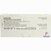 Levico D3 Ampullen 8 x 1 ml