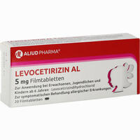Levocetirizin Al 5 Mg Filmtabletten  20 Stück - ab 0,00 €