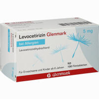 Levocetirizin Glenmark 5mg Filmtabletten  7 Stück - ab 1,93 €