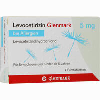 Levocetirizin Glenmark 5mg Filmtabletten  7 Stück