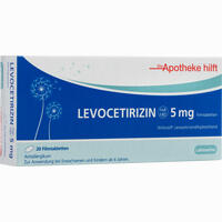 Levocetirizindihydrochlorid Fair- Med Healthcare 5mg Filmtabletten 20 Stück