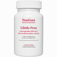 Libido Frau Ashwagandha + Maca + B6 + B9 + B12 120 Stück