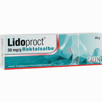 Lidoproct 50 Mg G Rektalsalbe 25 g
