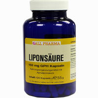 Liponsäure Kapseln 150mg  60 Stück - ab 12,63 €