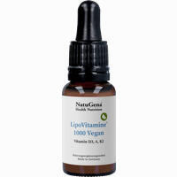 Lipovitamine 1000 Vegan Vitamin D3 + A + K2 15 ml