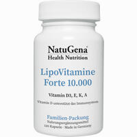 Lipovitamine Forte 10000 Ie D3 + K2 + A + E 120 Stück