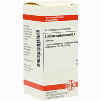 Lithium Carb D4 Tabletten 80 Stück - ab 8,05 €