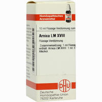 Lm Arnica Xviii Dilution 10 ml