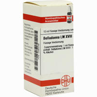 Lm Belladonna Xviii Dilution 10 ml