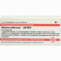 Lm Natr Sulf Xviii Globuli 5 g