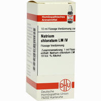 Lm Natrium Chloratum Iv Dilution 10 ml