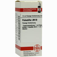 Lm Pulsatilla Iii Dilution 10 ml