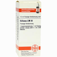 Lm Silicea Iii Dilution 10 ml