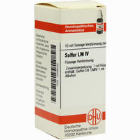 Lm Sulfur Iv Dilution 10 ml