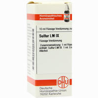 Lm Sulfur Ix Dilution 10 ml