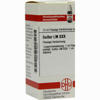 Lm Sulfur Xxx Dilution 10 ml