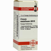 Lm Zinc Met Vi Dilution 10 ml