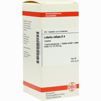 Lobelia Inflata D4 Tabletten 80 Stück - ab 6,53 €