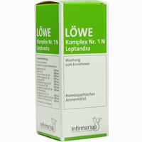 Löwe- Komplex Nr.1 N Leptandra Tropfen 50 ml - ab 8,93 €