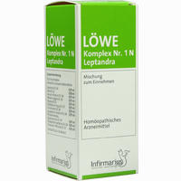 Löwe- Komplex Nr.1 N Leptandra Tropfen 50 ml - ab 9,04 €