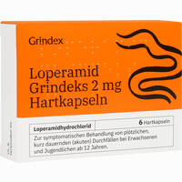 Loperamid Grindeks 2 Mg Hartkapseln 6 Stück