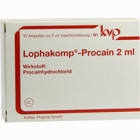 Lophakomp Procain 2ml Injektionslösung 5 x 2 ml - ab 3,87 €