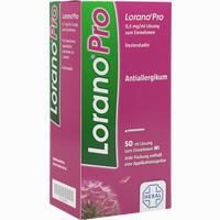 Loranopro 0.5mg/ml Lösung Zum Einnehmen  50 ml - ab 4,35 €