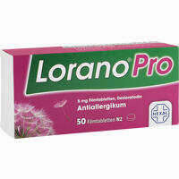 Loranopro 5mg Filmtabletten  50 Stück - ab 1,85 €