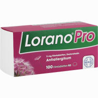 Loranopro 5mg Filmtabletten  50 Stück - ab 1,85 €