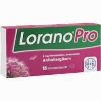 Loranopro 5mg Filmtabletten  50 Stück - ab 1,82 €