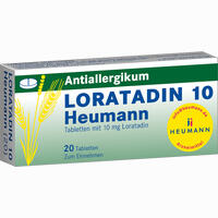 Loratadin 10 Heumann Tabletten 100 Stück - ab 2,35 €