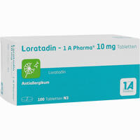 Loratadin - 1a Pharma Tabletten 100 Stück - ab 3,08 €