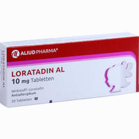 Loratadin Al 10mg Tabletten 100 Stück - ab 2,07 €