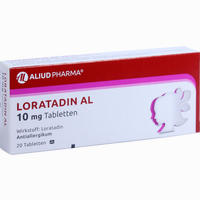 Loratadin Al 10mg Tabletten 100 Stück - ab 2,17 €