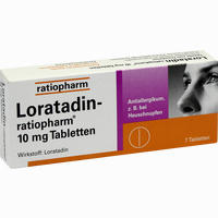 Loratadin- Ratiopharm 10mg Tabletten  7 Stück 